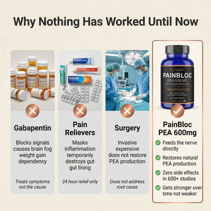 Blissta PainBloc — education graphic