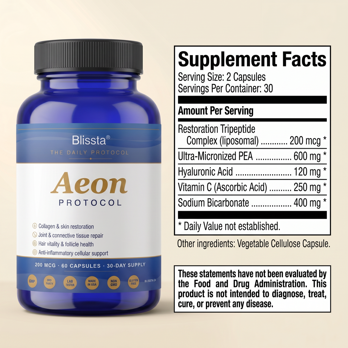 Blissta Aeon Restoration Complex — product graphic